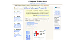Desktop Screenshot of productivity.ben61a.com